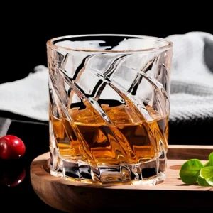 Premium Whiskey Glass – Heavy Base, Crystal-Clear Design